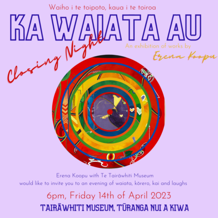 Ka Waiata Au – closing event