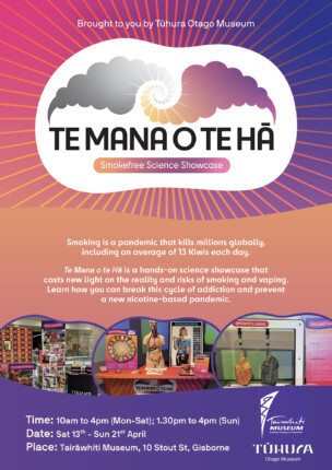 Te Mana o Te Hā – Smokefree Science Showcase